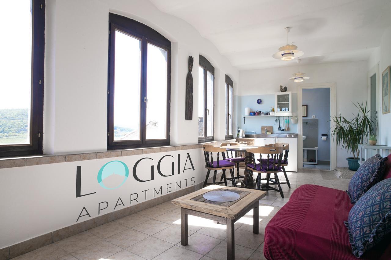 Loggia Motovun Apartment Bagian luar foto